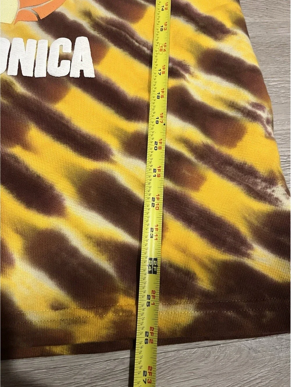 Camp High Collective Medium Santa Monica Tie Dye Sweatshirt Made USA